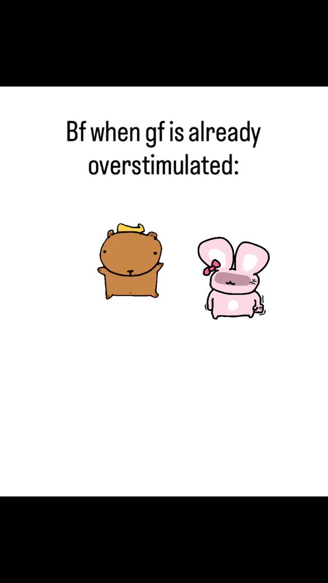 Do not mess with overstimulated gf | Drooling Capy | Facebook