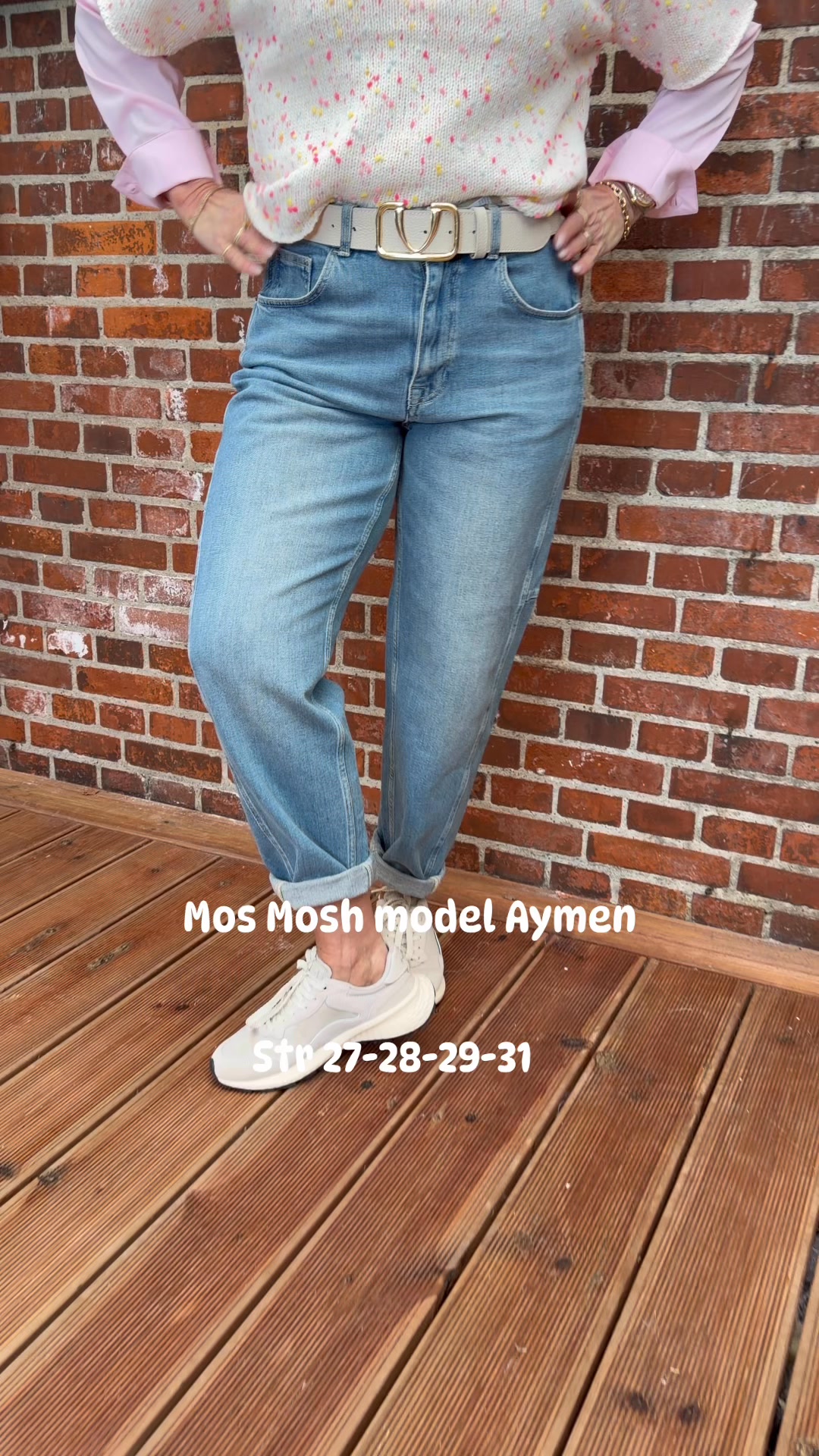 💙💙Mos Mosh model Aymen ....den perfekte jeans hvis du skal have fat i ...