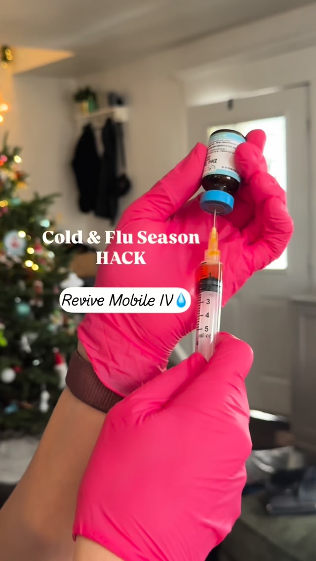 GET AN IV IN UNDER 90 MIN!🚨 When cold + flu season shows up, Revive ...