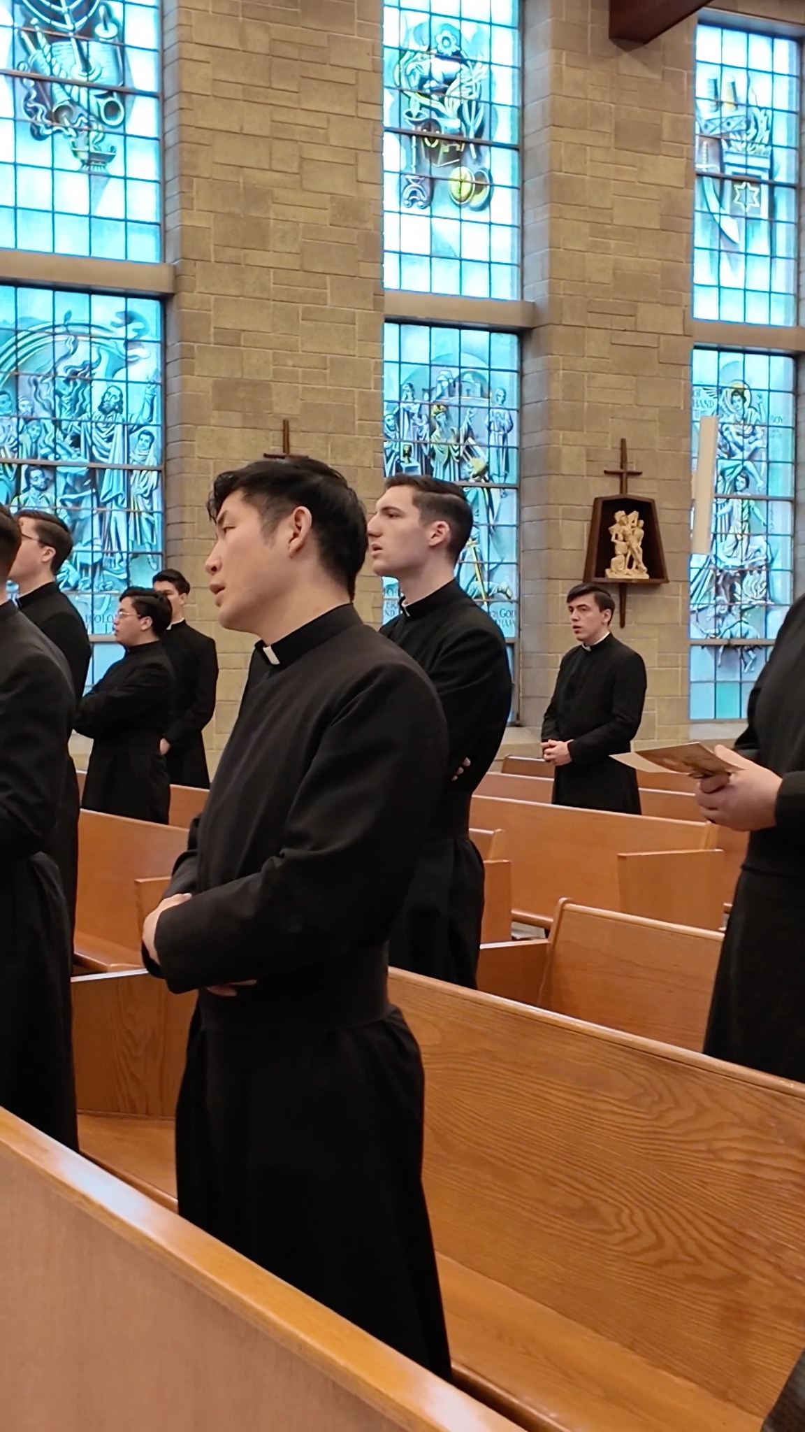 LC Cheshire - The Seminarians Sing to The Lord a Beautiful... | Facebook