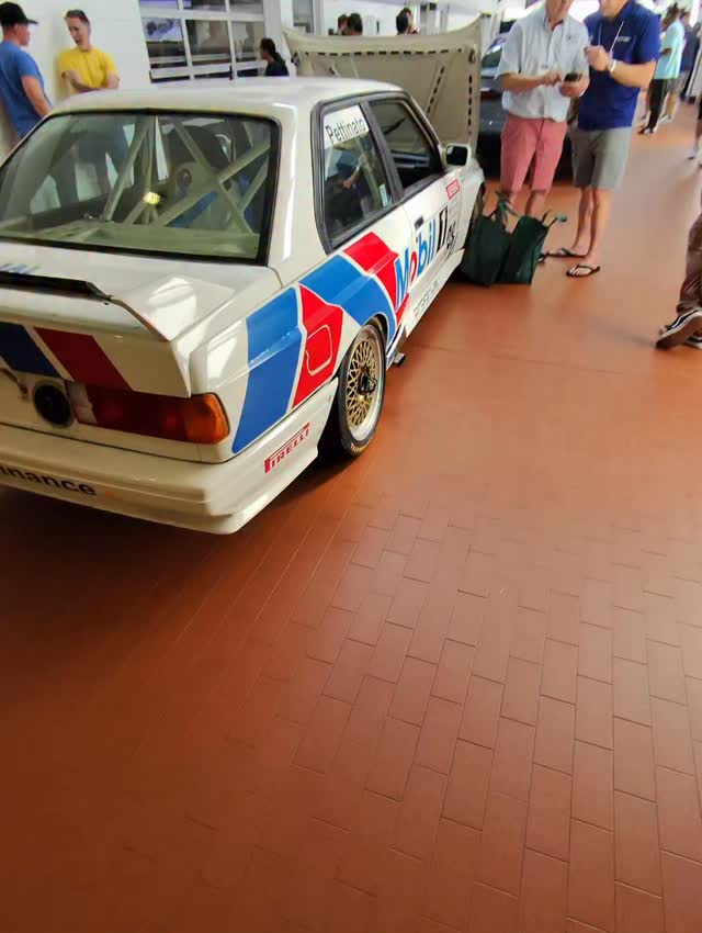 We've had a switch in our BMW exhibit! This 1977 BMW 320i Turbo