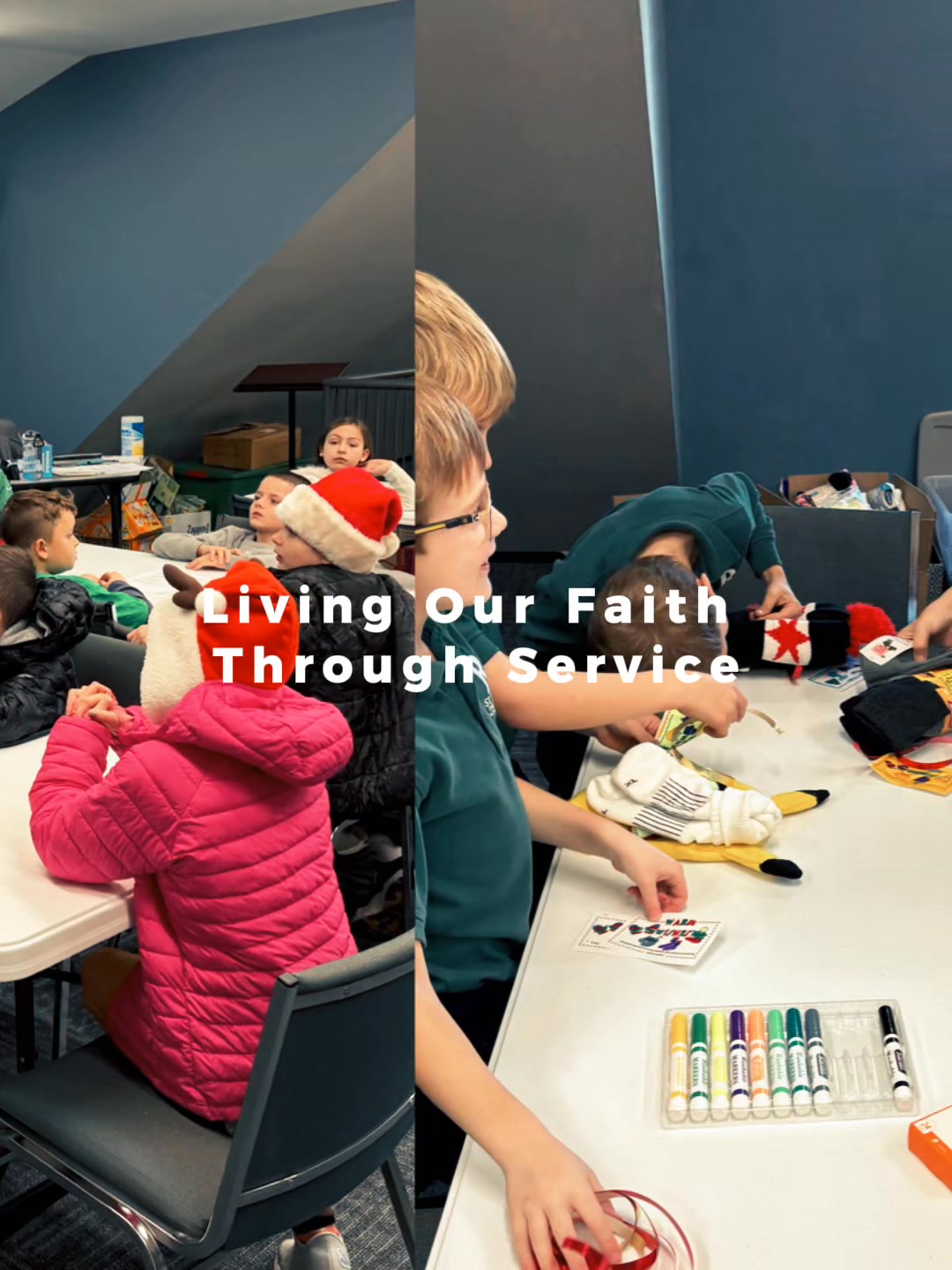 Before winter break, our Preschool through 8th grade students had the ...