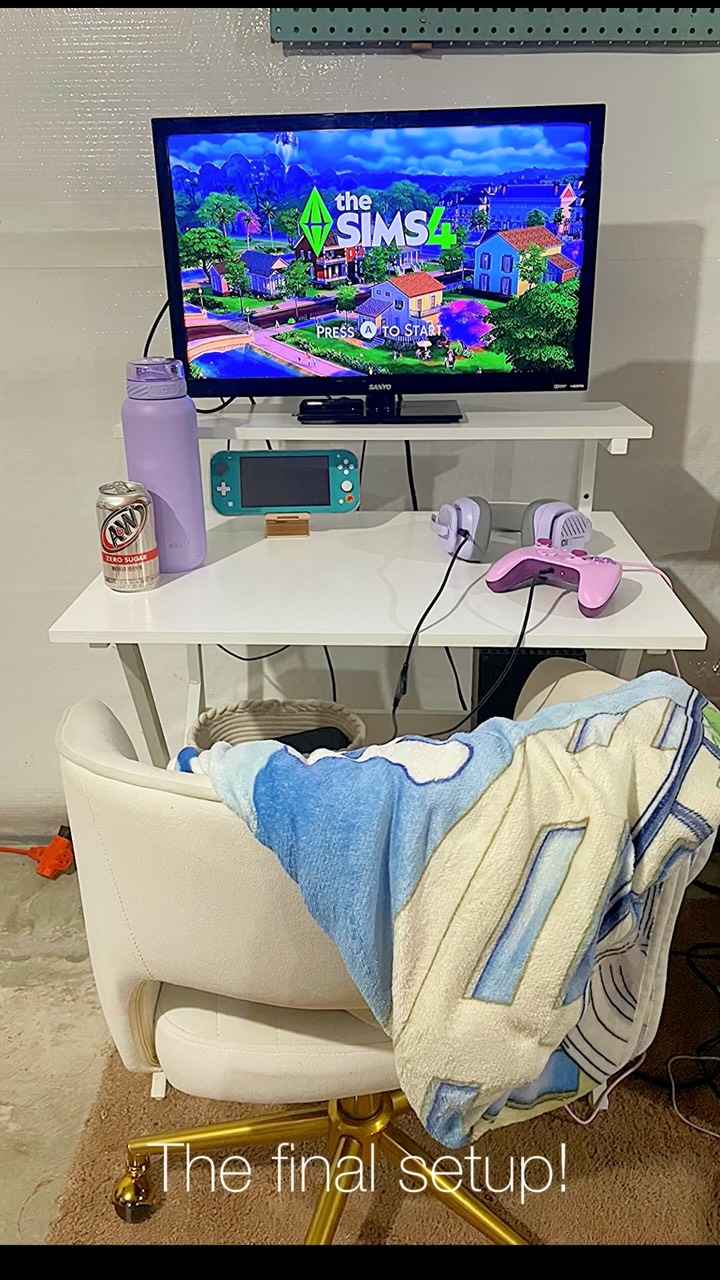 Kuromi gaming setup #kuromi #gamingsetup #desksetup #kawaiiaesthetic