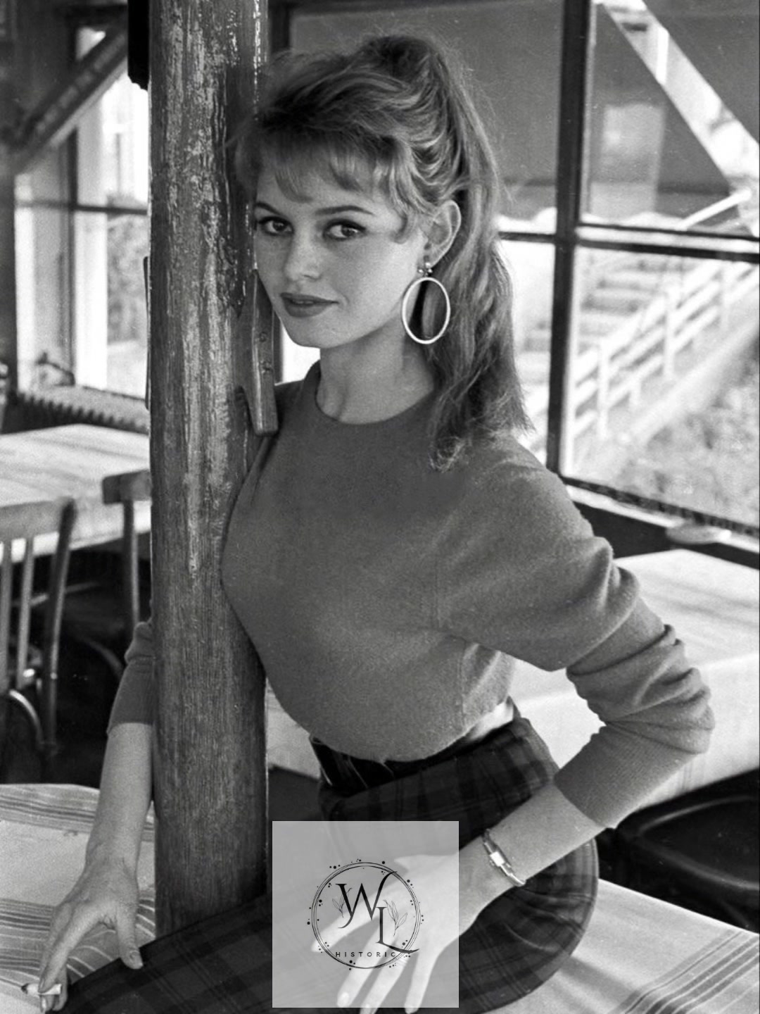 Check out Brigitte Bardot in the 1950s — effortlessly chic