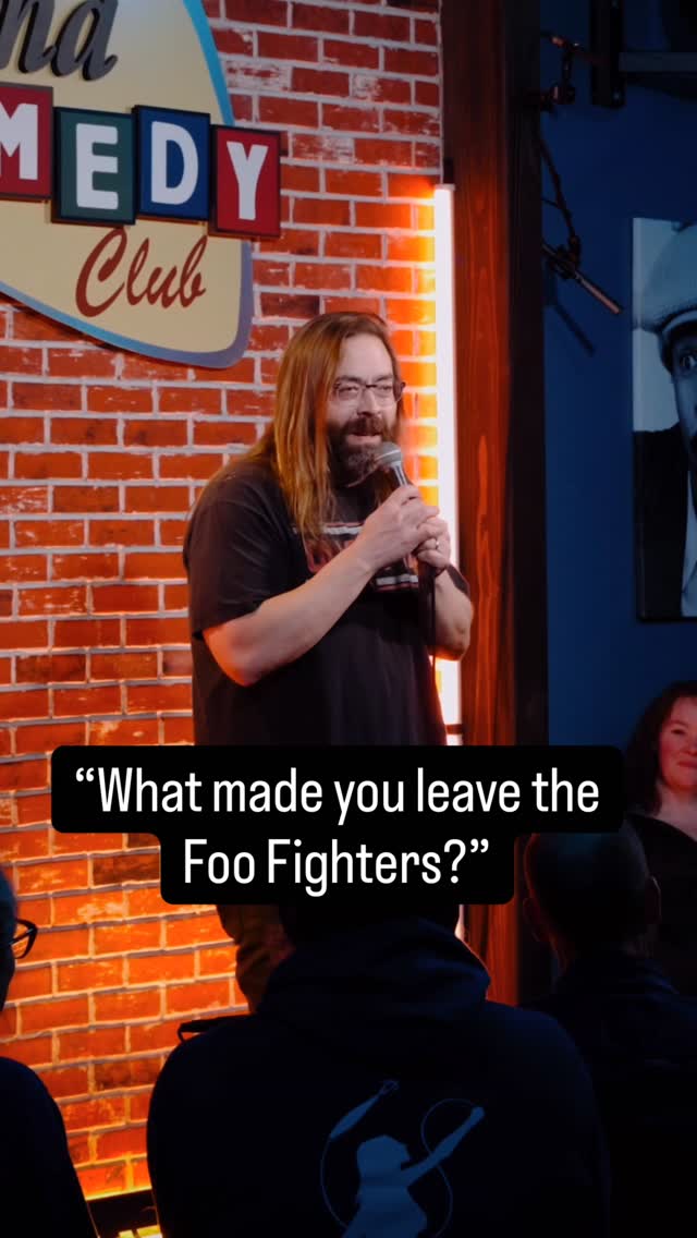 This is what I get for taking questions from the audience:) #comedy # ...