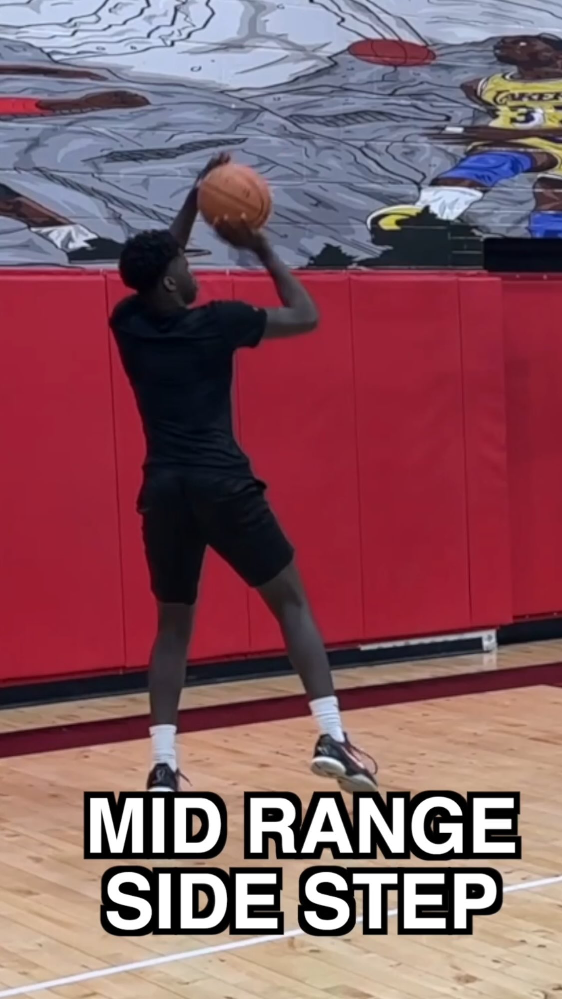 (this was recorded one year ago) Mid range side step Basketball move ...