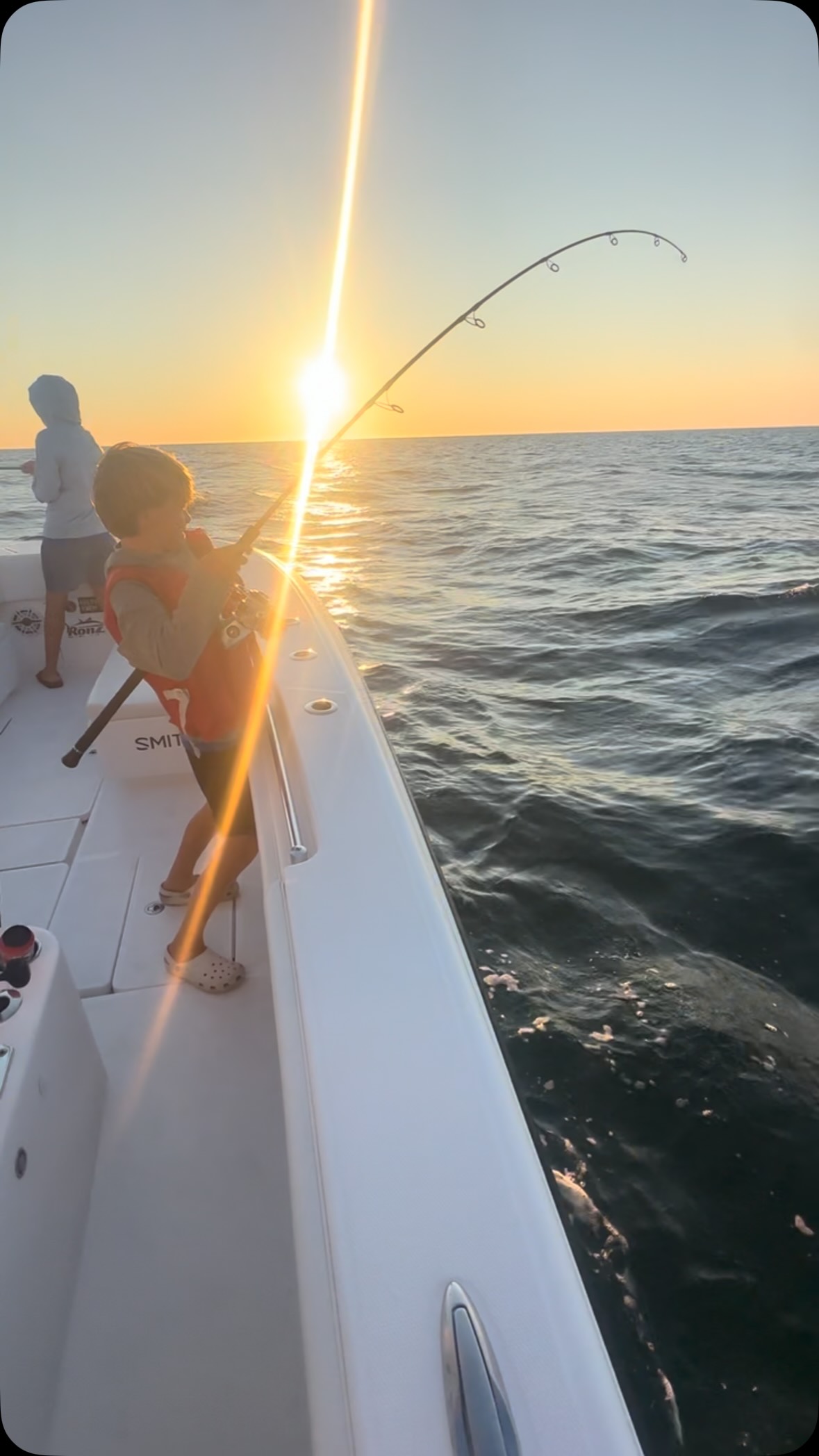 2 pole fishing Fiblink 2-Piece Saltwater Offshore Trolling Rod Big Game Rod Conventio – fiblink slip handle and high Barb:Barbless Wholesale Bulk Fish Hook inshore fishing lures