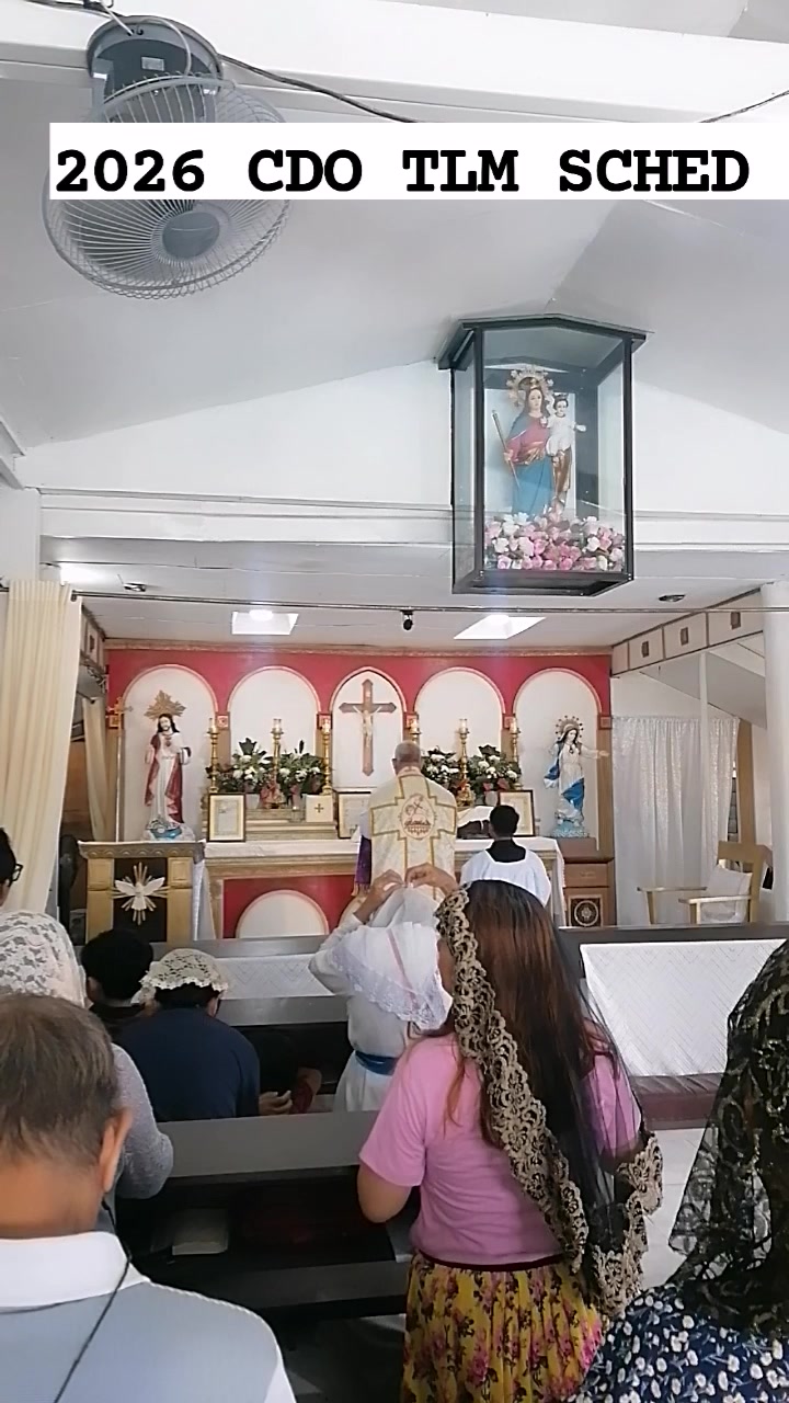 2026 CDO TLM SCHED Mass schedule for this weekend in Cagayan de Oro