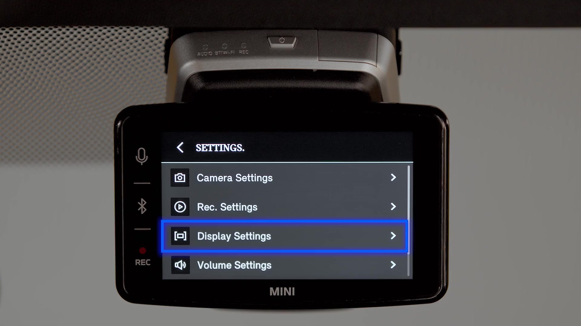 The All-New MINI Advanced Car Eye 3.0 PRO] Press play to see how