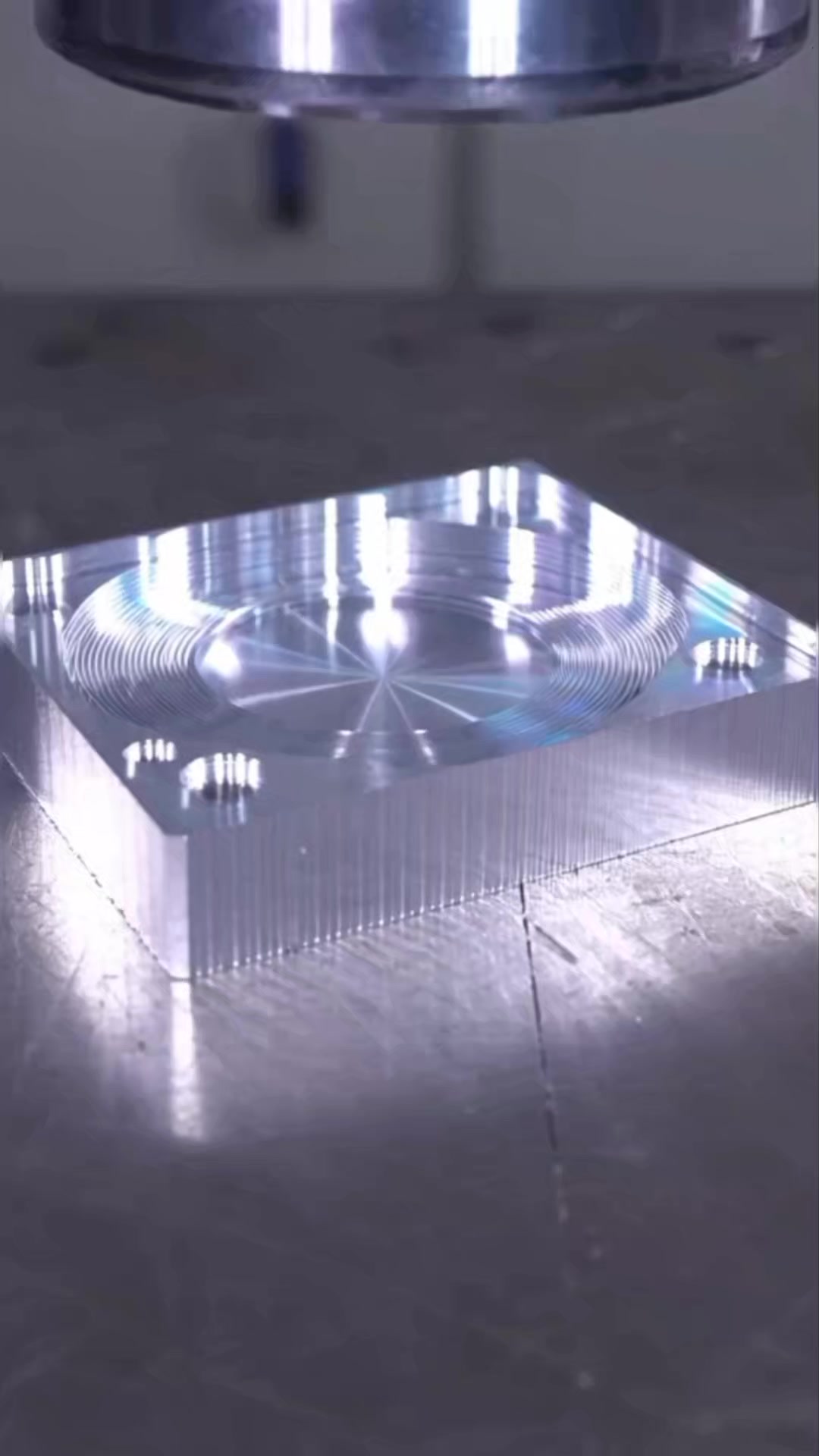 Precision CNC Part vs Hydraulic Press From perfect machining… to ...