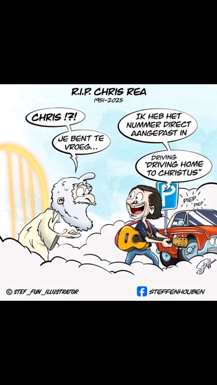 RIP Chris Rea…klein eerbetoon voor groot talent. #RIP #ChrisRea # ...