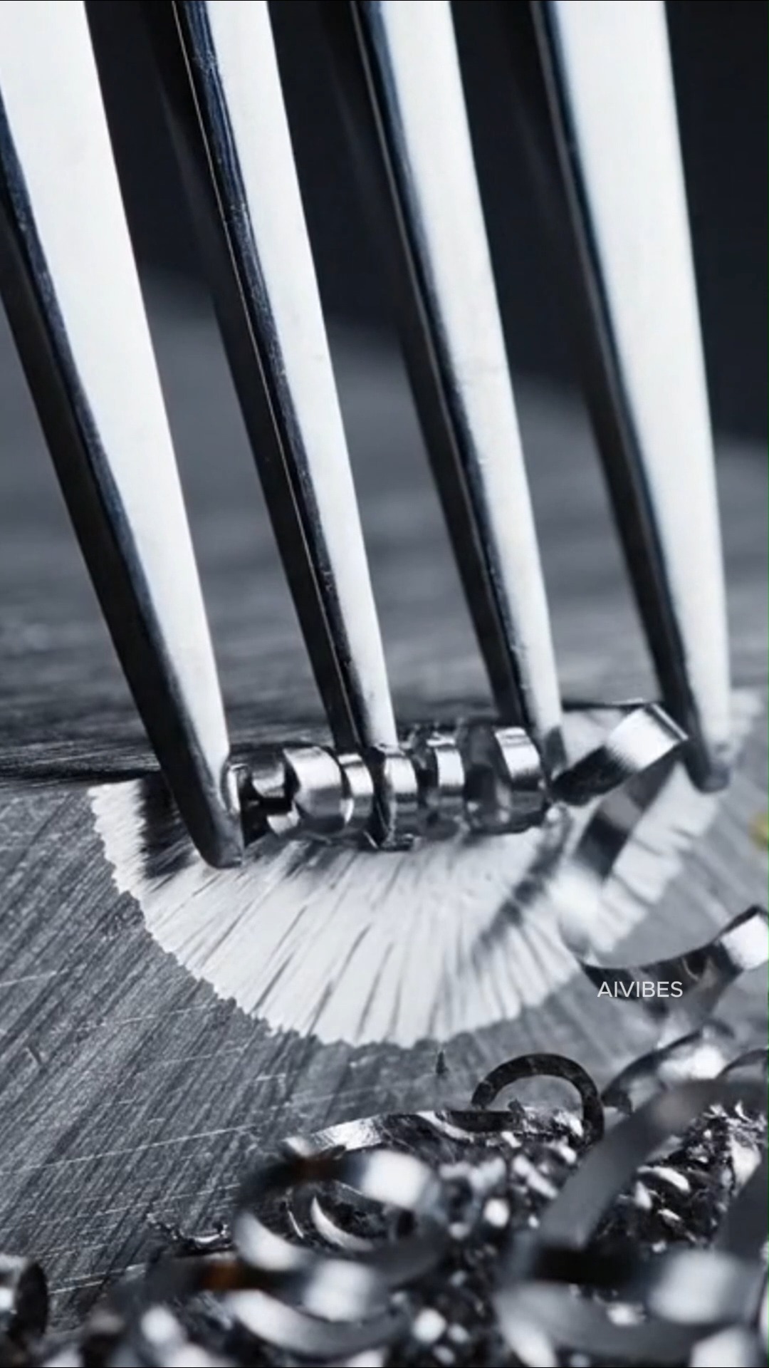 ASMR Scratching Metal with Fork. Satisfying Sound and Visual. Follow ...