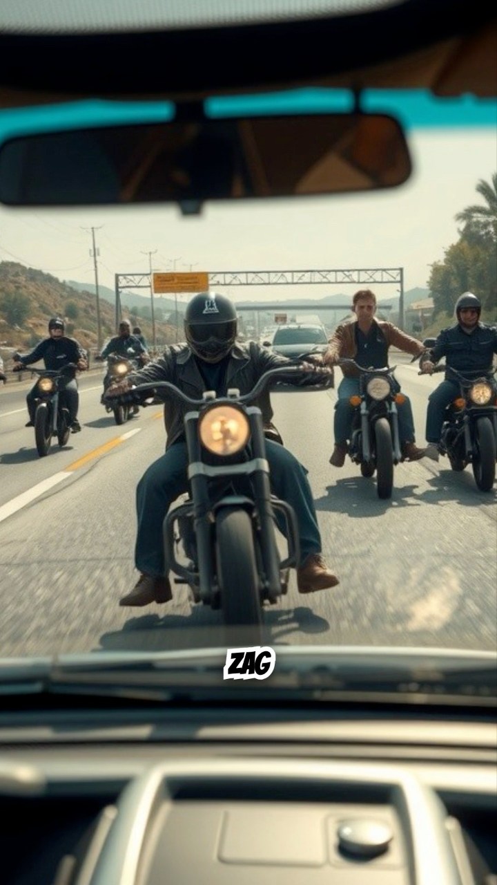 Staggered formation isn't random. It's survival. Drivers: don't cut ...