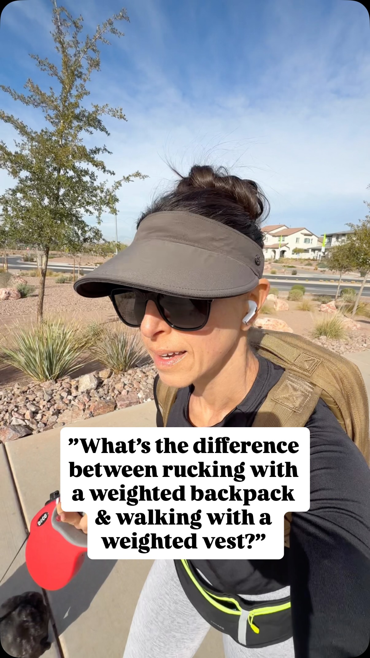 👀👆🏽”What’s the difference between rucking with a weighted backpack ...