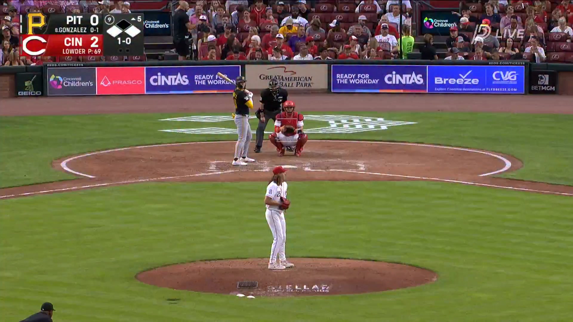 ゴンザレスです。 Stop us if you've heard this one before Gonzalez drives in