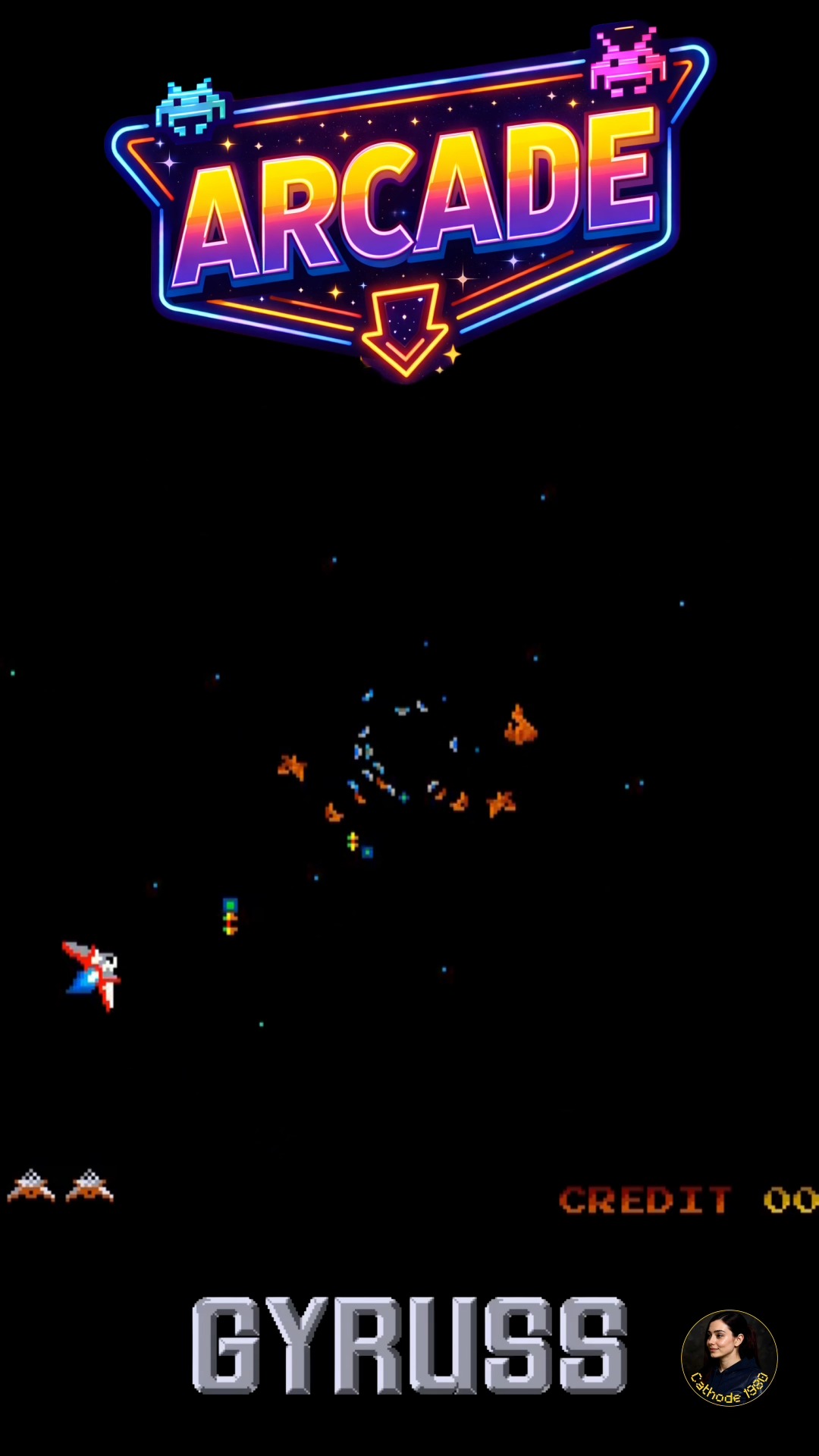 Round and round we go 🚀🌌 Gyruss in the arcade took the shoot 'em