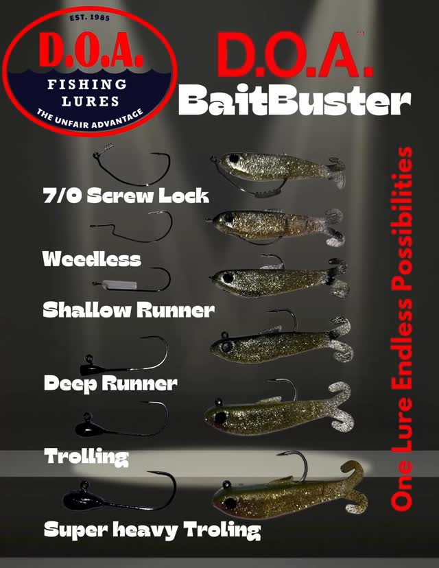 The Bait Buster Fish it deep and sweep those docks and bridges💪🔥🔥 or ...