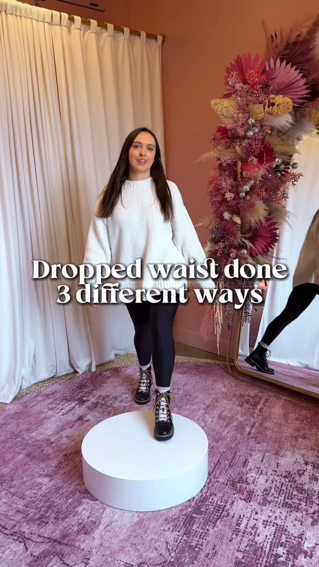 We love the way these different dropped waists make each dress uniquely ...