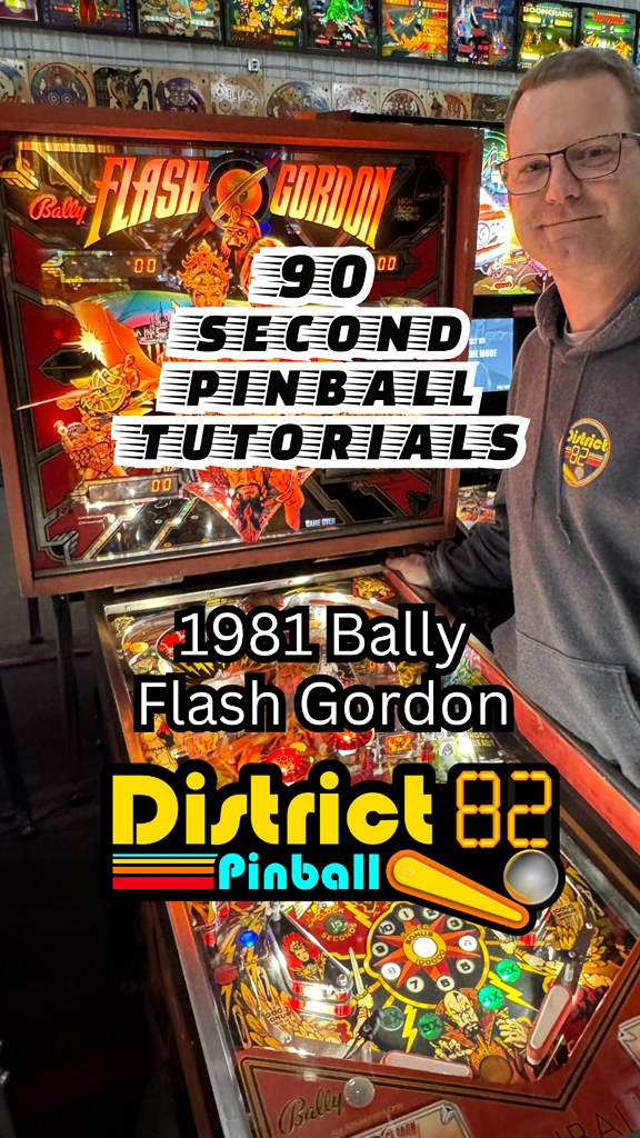 𝟗𝟎-𝐒𝐞𝐜𝐨𝐧𝐝 𝐆𝐚𝐦𝐞𝐩𝐥𝐚𝐲 𝐓𝐮𝐭𝐨𝐫𝐢𝐚𝐥 ⚡ 𝟏𝟗𝟖𝟏 𝐅𝐥𝐚𝐬𝐡 𝐆𝐨𝐫𝐝𝐨𝐧 𝐏𝐢𝐧𝐛𝐚𝐥𝐥 𝐌𝐚𝐜𝐡𝐢𝐧𝐞 ⚡ Want ...