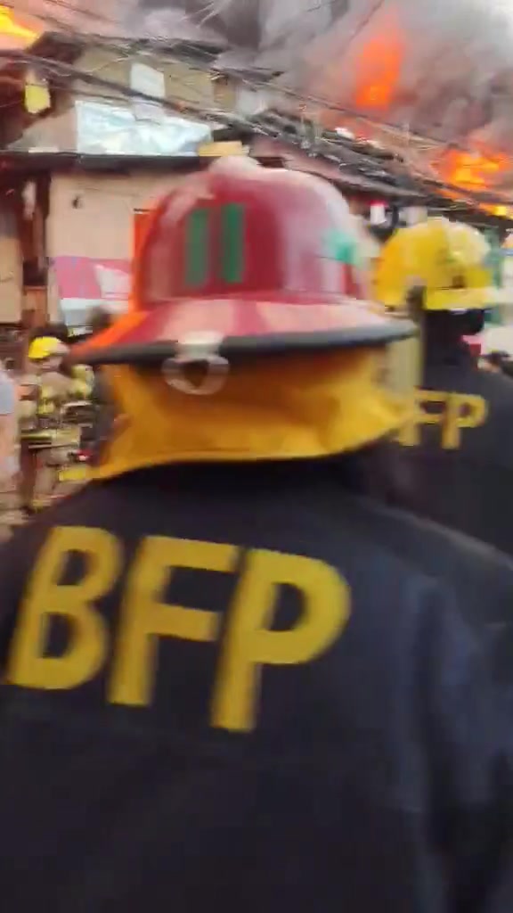 Fire Hits Residential Area in Intramuros MANILA, Philippines — A fire ...