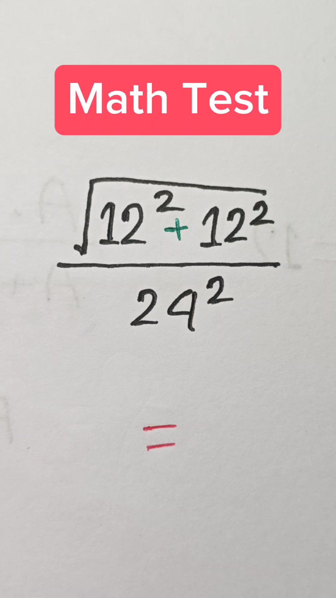 Hard Math Test for Genius/ can you sovle this? 🧠💯 #math #brainteaser # ...