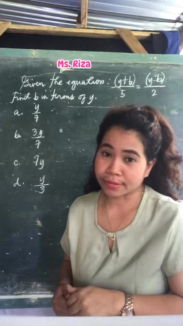Solving a Linear Equation for One Variable in Terms of Another # ...