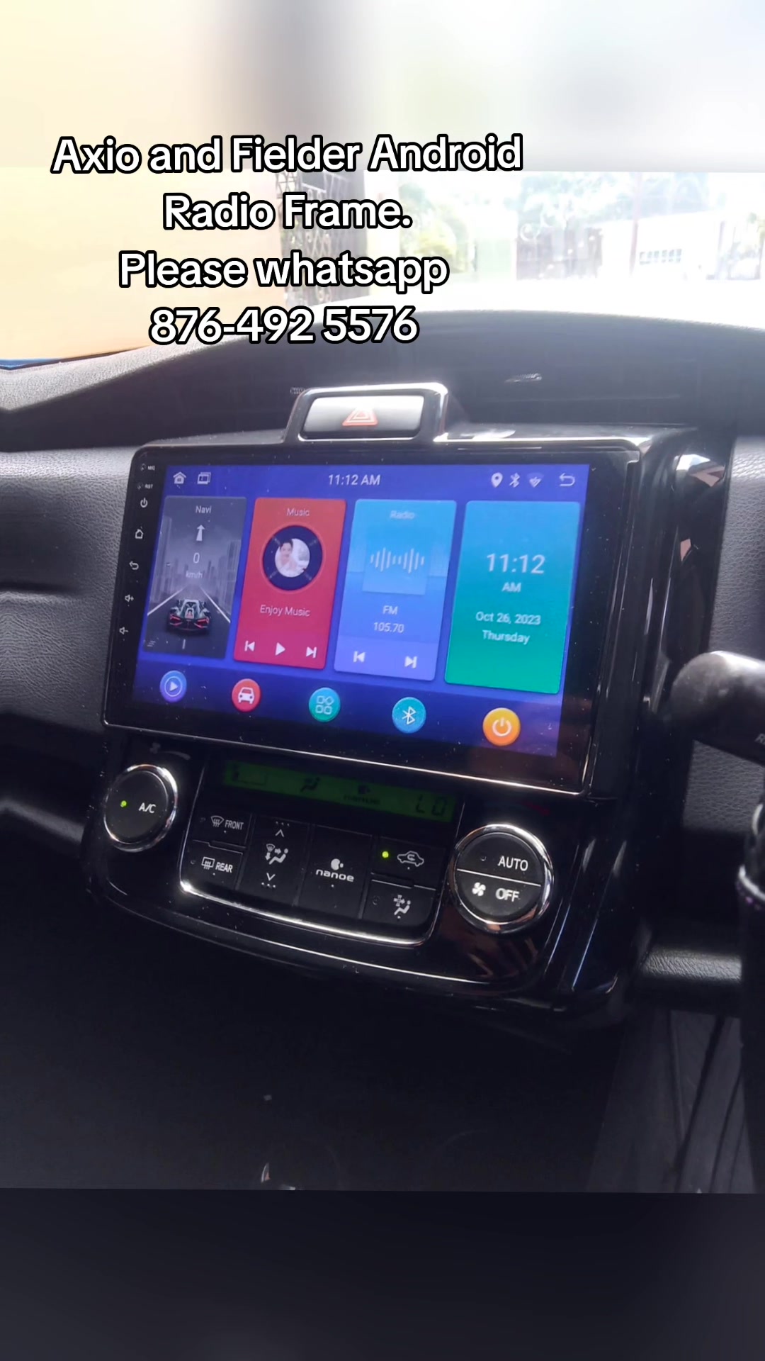 Alpine EX1000 Radio order arrived from a Jamaican dealer for Voxy