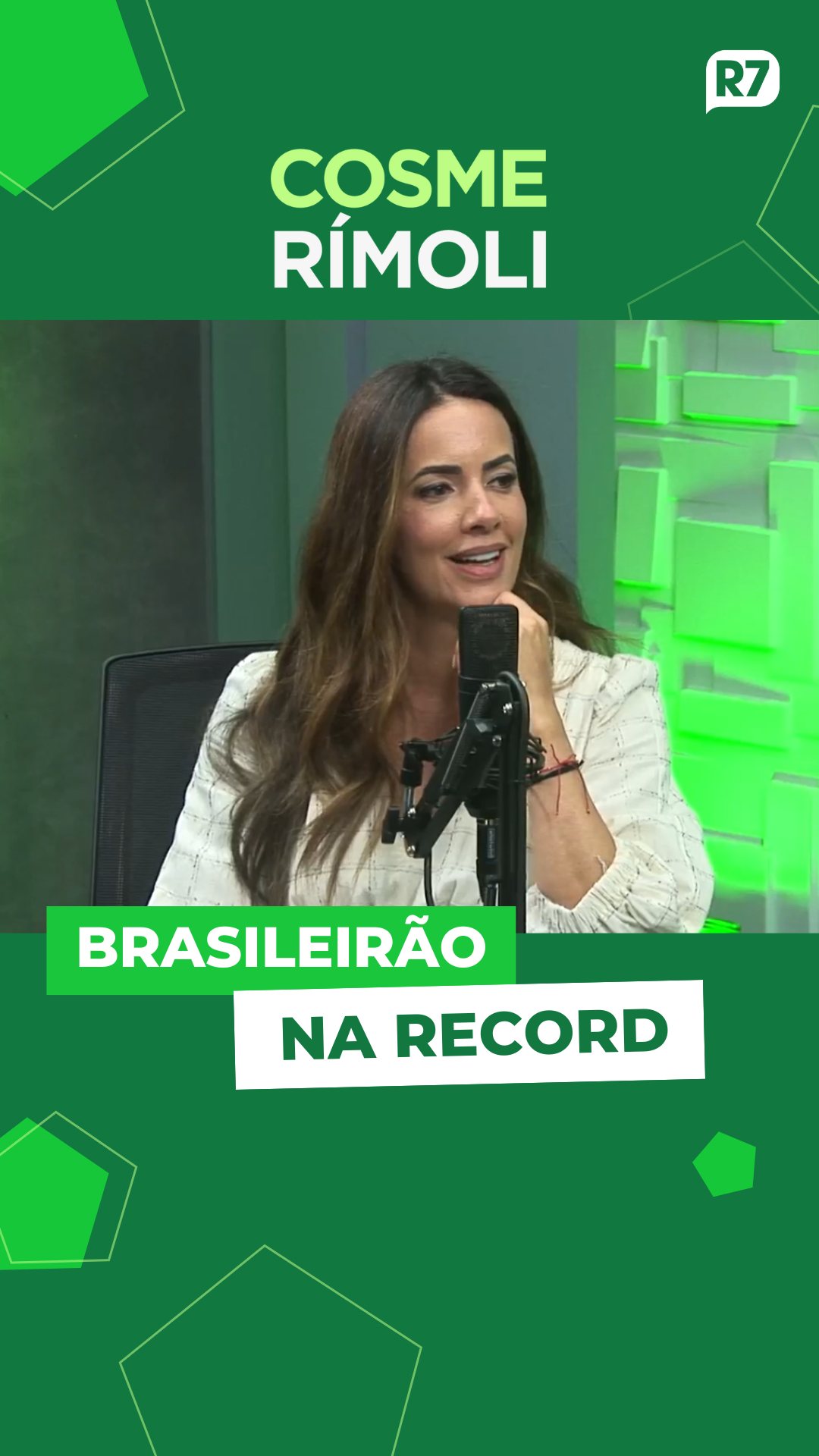 Em entrevista a Cosme Rímoli, a jornalista Paloma Tocci dá sua ...
