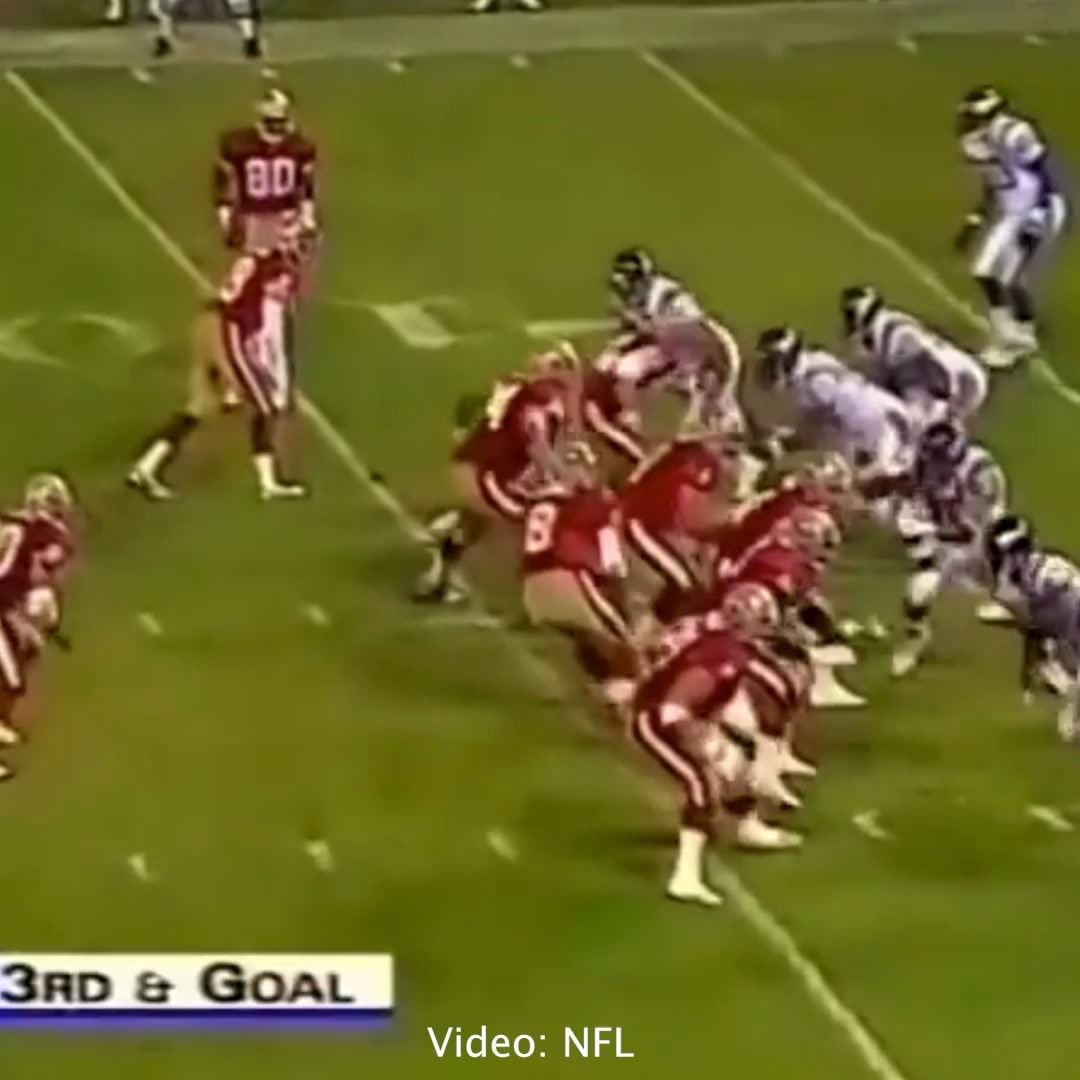 30 years ago today, the greatest receiver of all time put up one of the ...