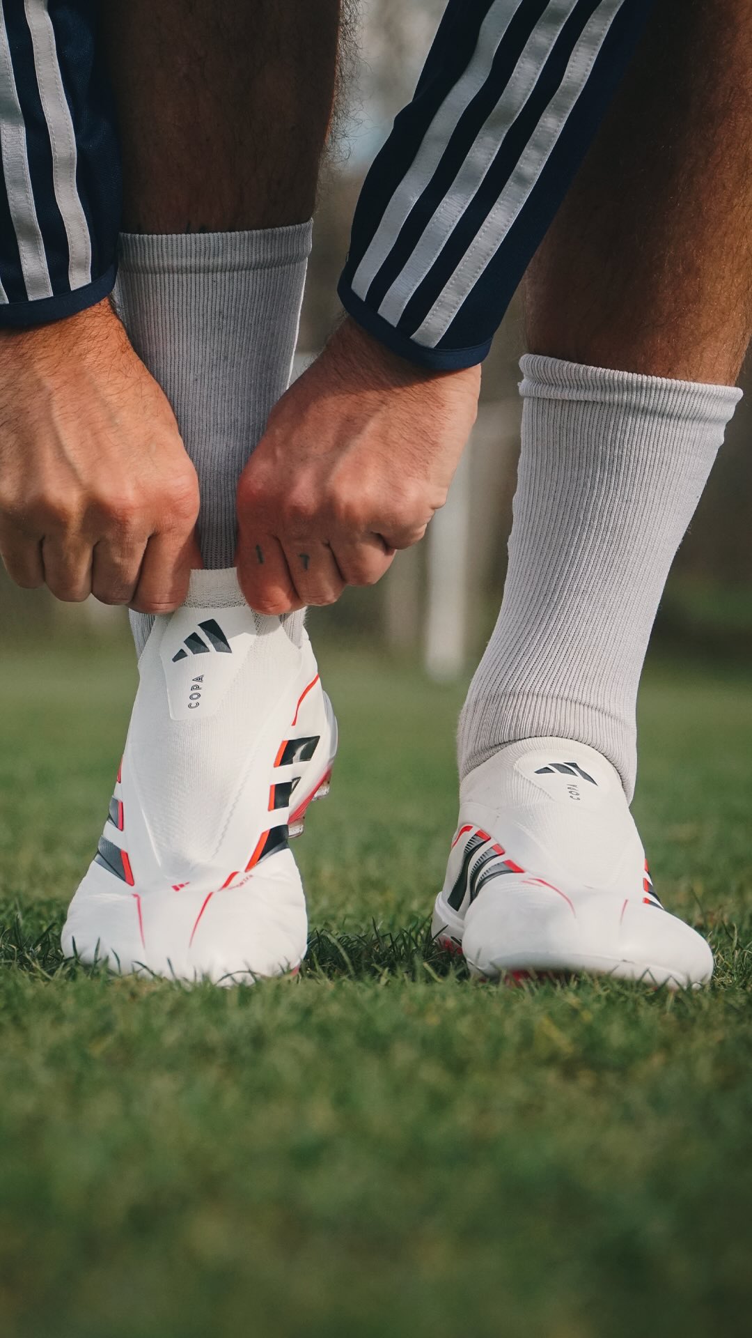 Lacing up the adidas Copa 11 Pure, the smoothest touch in the game