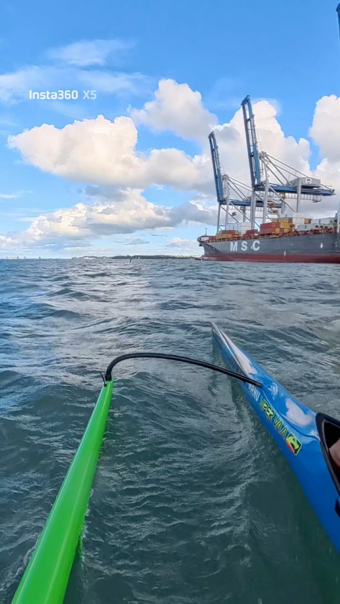 Can you spot it too👀⚡️ was not a big one but…flying great white 🦈 ...