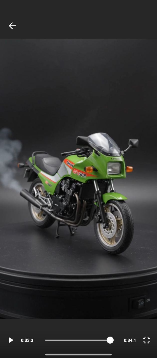 Kawasaki Z1 Miniature Build 🏍️✨ Watch This Legendary Classic
