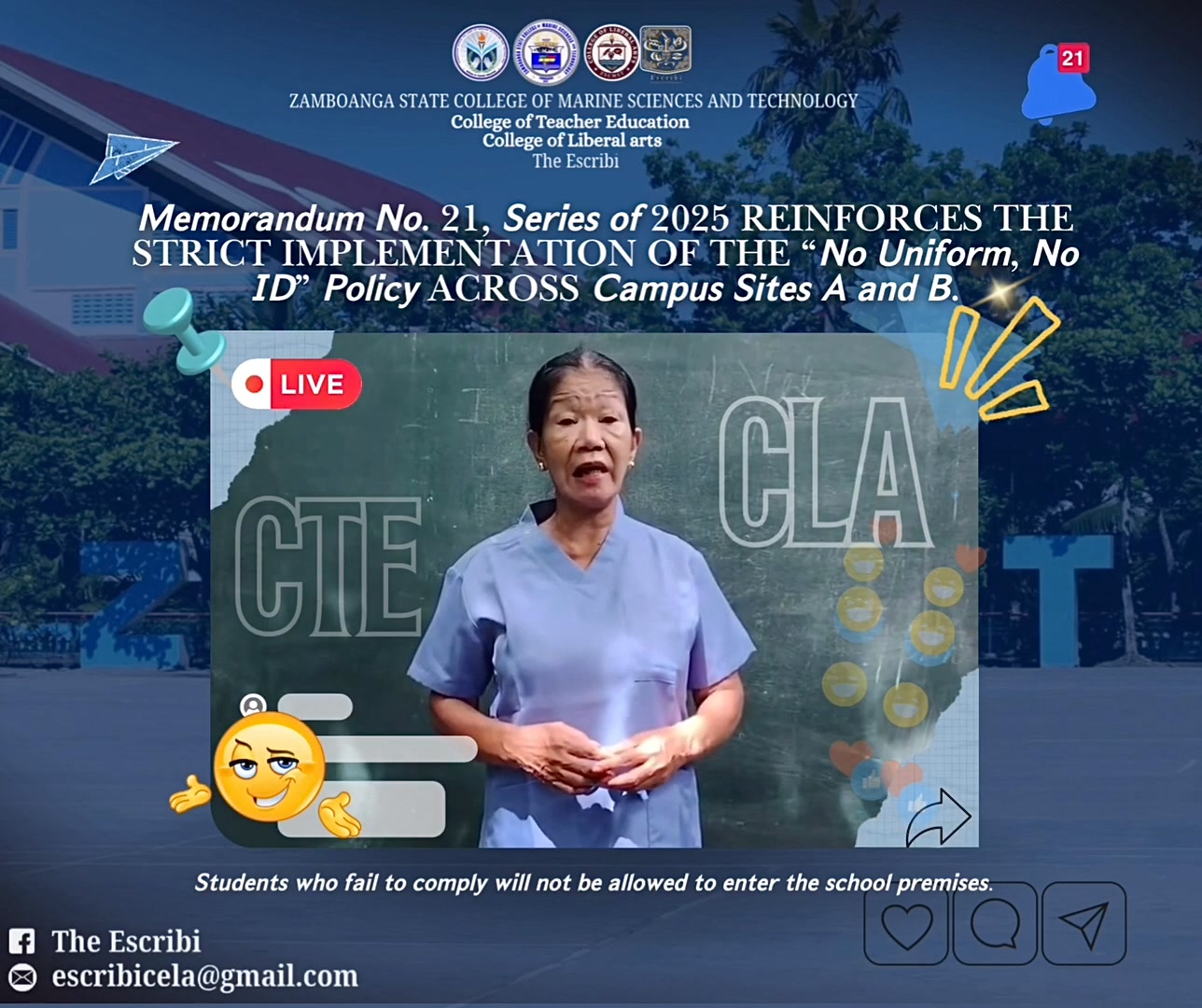 𝗔𝗡𝗡𝗢𝗨𝗡𝗖𝗘𝗠𝗘𝗡𝗧 | 𝗬𝗢𝗨 𝗖𝗔𝗡'𝗧 𝗘𝗡𝗧𝗘𝗥 𝗪𝗜𝗧𝗛𝗢𝗨𝗧 𝗬𝗢𝗨𝗥 𝗖𝗢𝗠𝗣𝗟𝗘𝗧𝗘 𝗨𝗡𝗜𝗙𝗢𝗥𝗠! ‎ ‎Mga ...