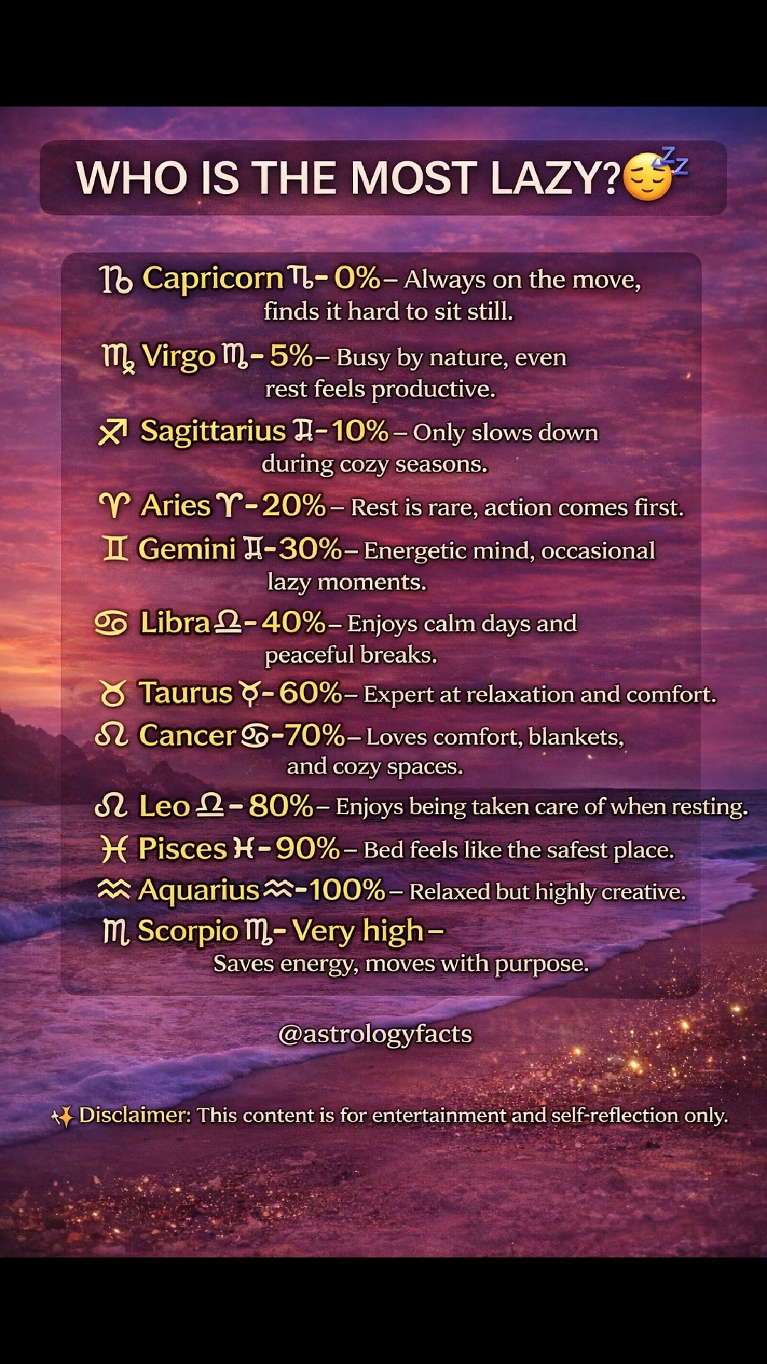 Which one sounds like you? Comment your zodiac sign ♈♉♊ Follow ...