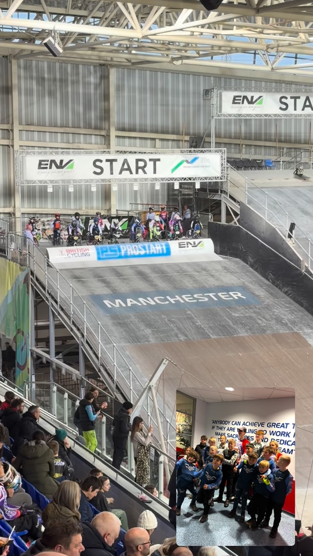 A great weekend in Manchester with all his @cardiffbmx buddies at round ...