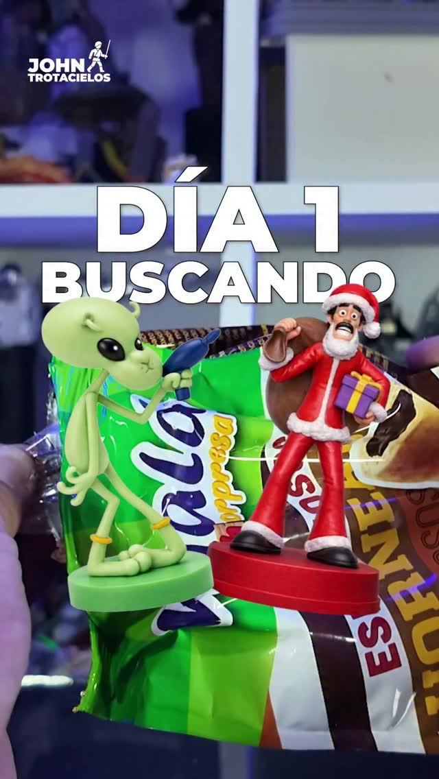 DÍA 1 Buscando al Quico Marciano 👽 y Don Ramón Santa 🎅 #Vualá # ...