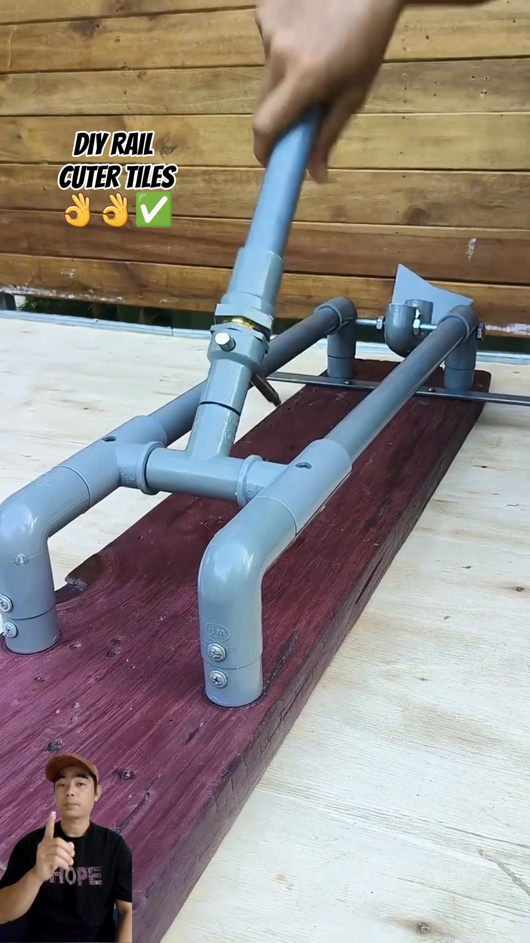 Diy rail cutting tiles 👌👌 ️ useful for tiles sitter #tiles #rails #diy ...