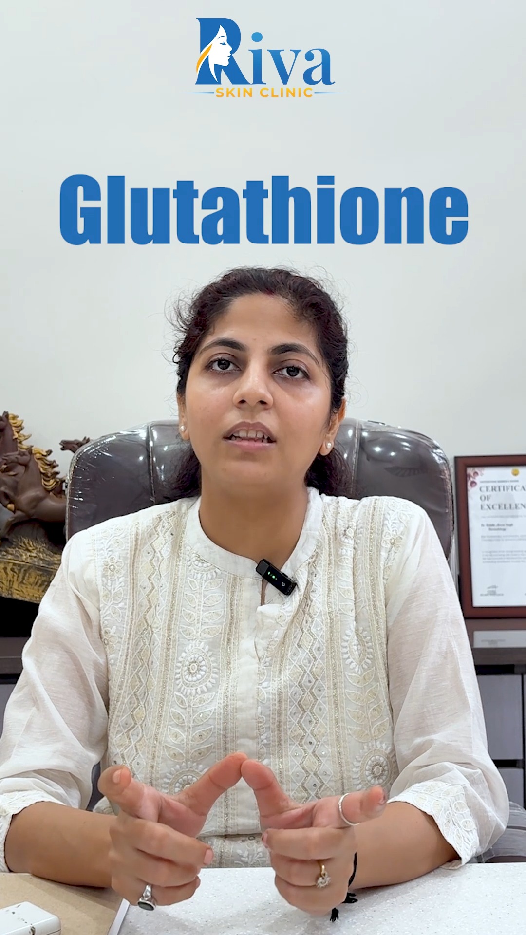 Glutathione is a naturally occurring antioxidant made by your body from three amino acids: glutamate, cysteine, and glycine. It plays a key role in protecting cells from oxidative damage and 