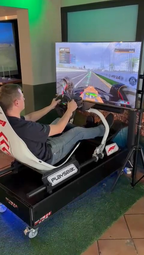 Eyes forward. Foot down. Game on. 🏎️💨 This is what it feels like to be ...