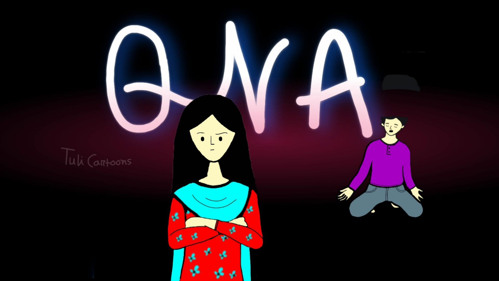 First QNA video | Bangla funny cartoon video | iyasmin tuli ...