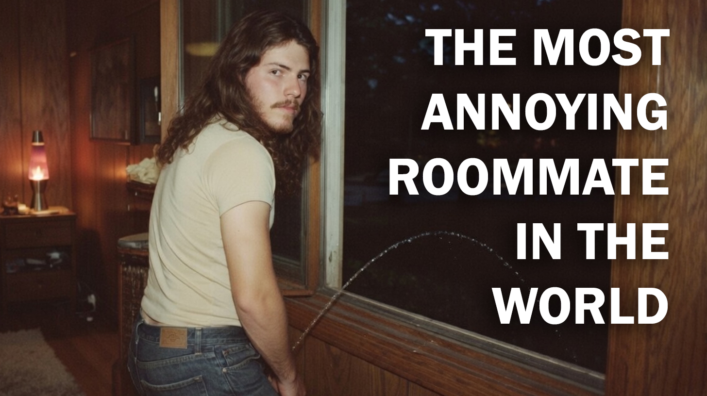 The Most Annoying Roommate in the World (Dos Equis Style Ad)