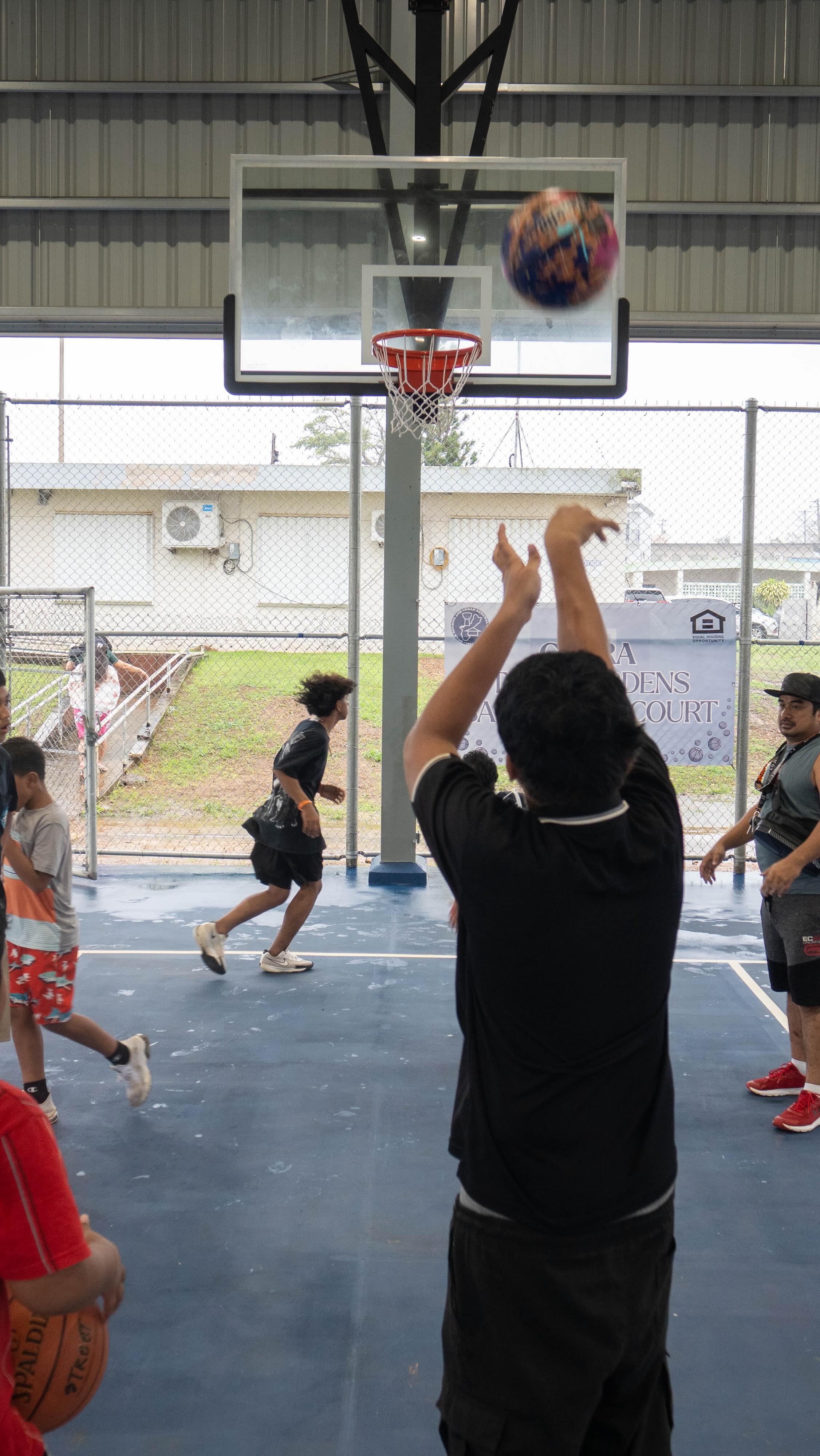 After a year of renovations, the Toto Gardens community celebrated the ...