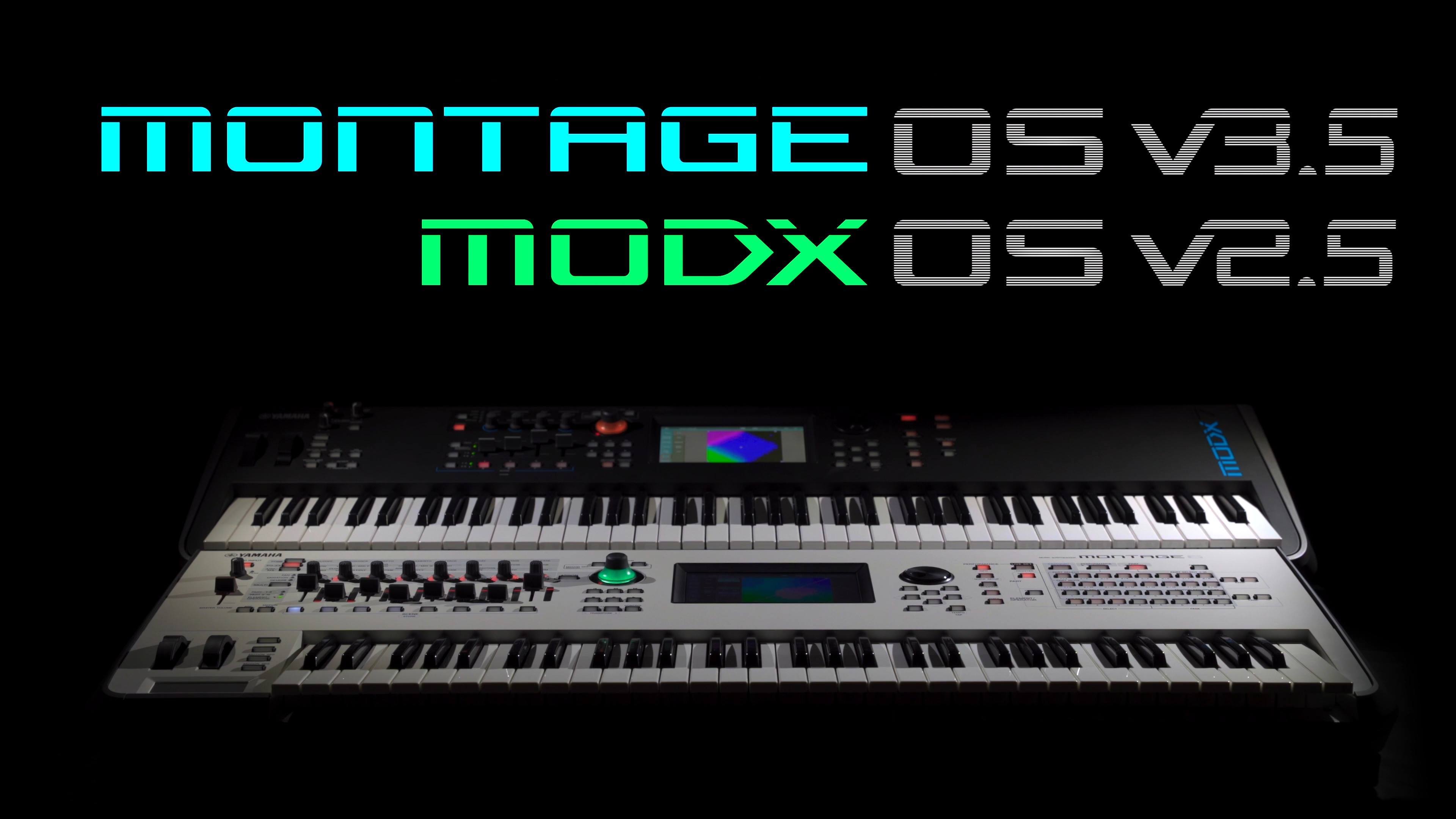 レビュー: YAMAHA MONTAGE V2.0 新機能紹介 - musictrack YAMAHA