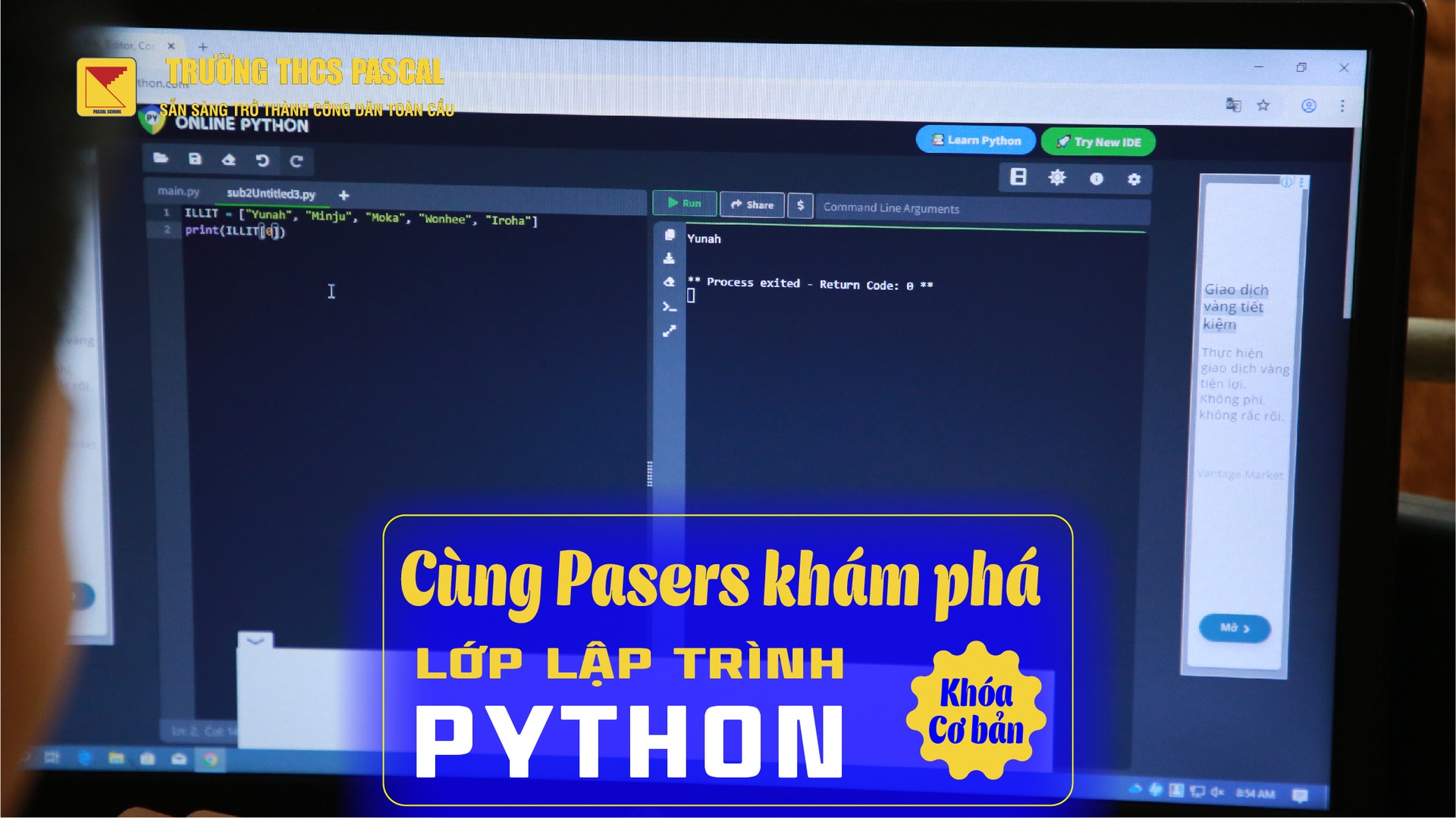 Trường THCS Pascal -... - Trường THCS Pascal - THPT Minh Trí
