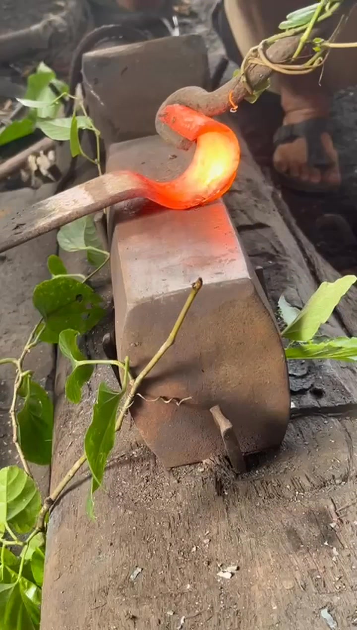 This Is the Process of Opening Leaf Spring Steel for Cars 🔥🔥 # ...