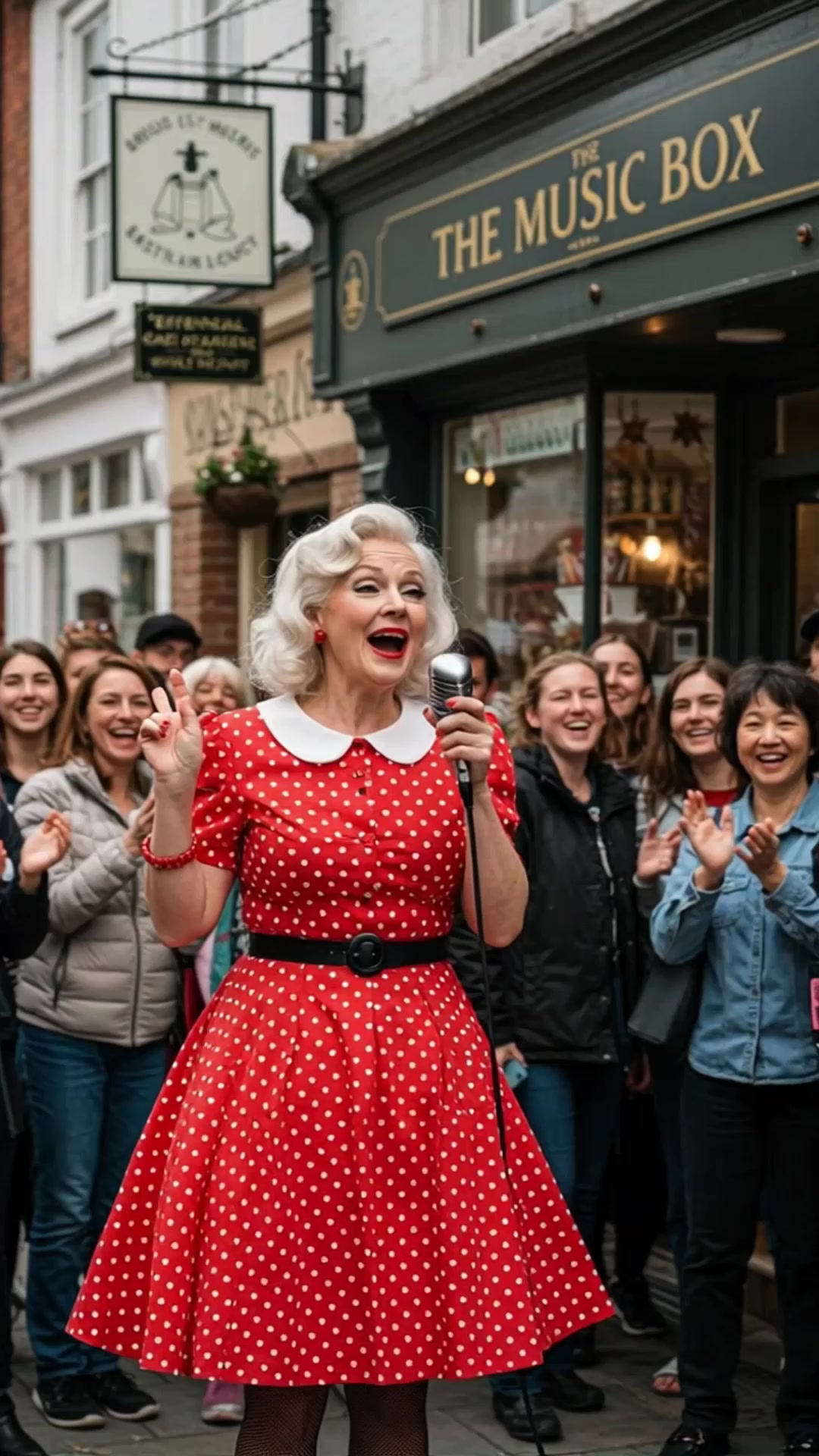 🚨STOP EVERYTHING!🚨 An 80-year-old grandma steps onto the street ...