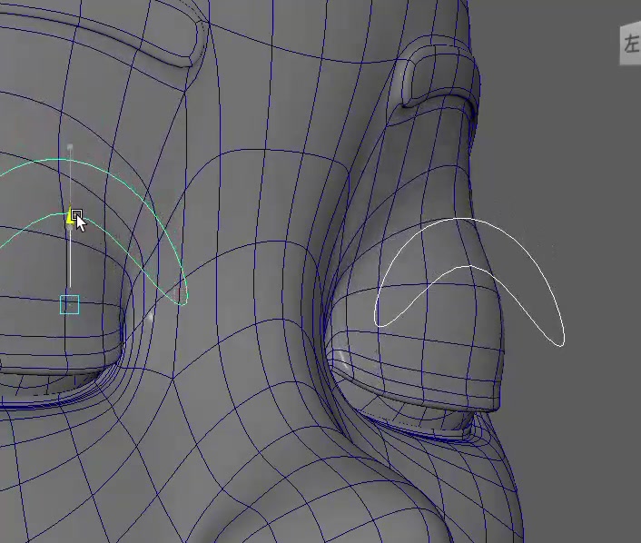 Check out this cool WIP eyelid rig in Maya by 3D Artist もく. This ...