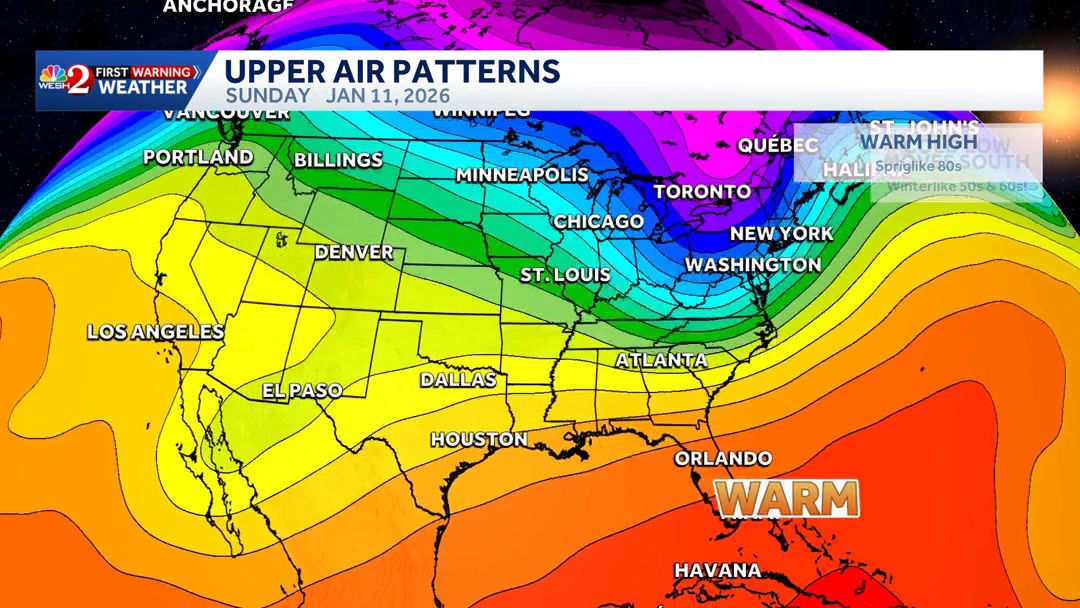 COLDER AIR RETURNS NEXT WEEK! An amplified pattern will go from near ...