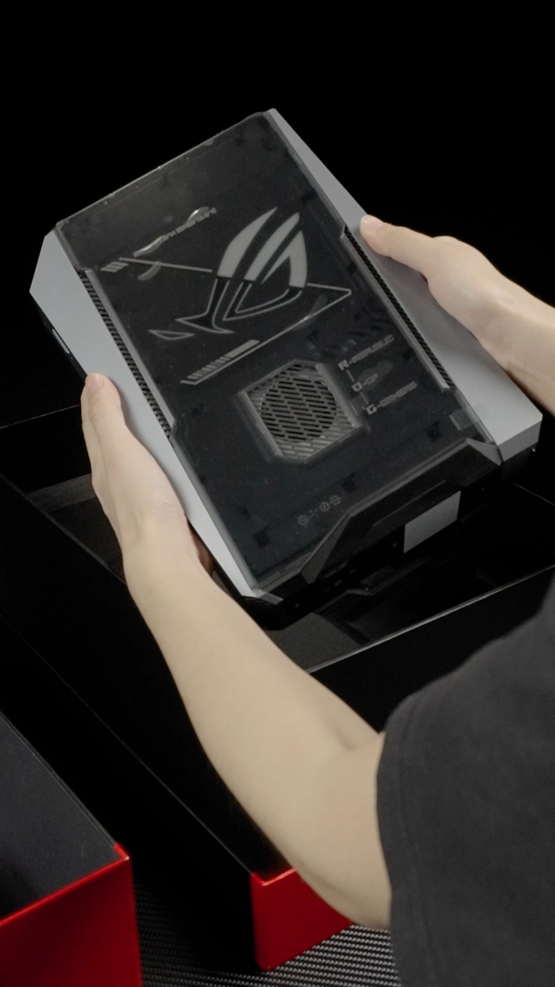 ⚡ From darkness to domination. ROG GR70 is here. Gaming power loading ...