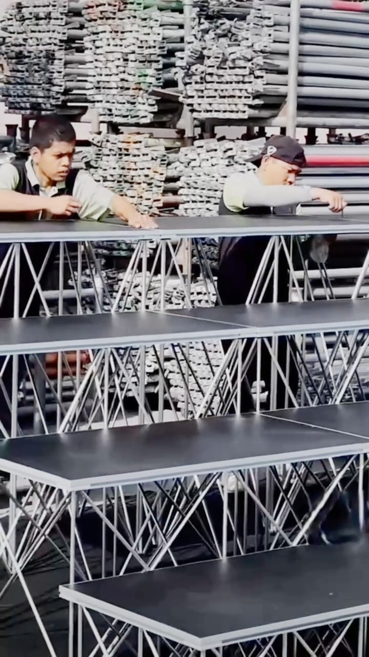 ”ให้เช่าอัฒจันทร์ 𝑸𝑼𝑰𝑲𝑭𝑹𝑨𝑴𝑬 น้ำหนักเบา ราคาถูก“ งานพื้นเป็น Top water ...